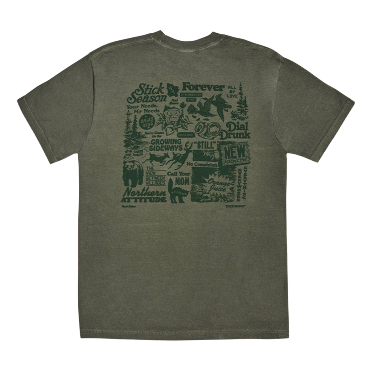 Stick Season Forever Tee Back