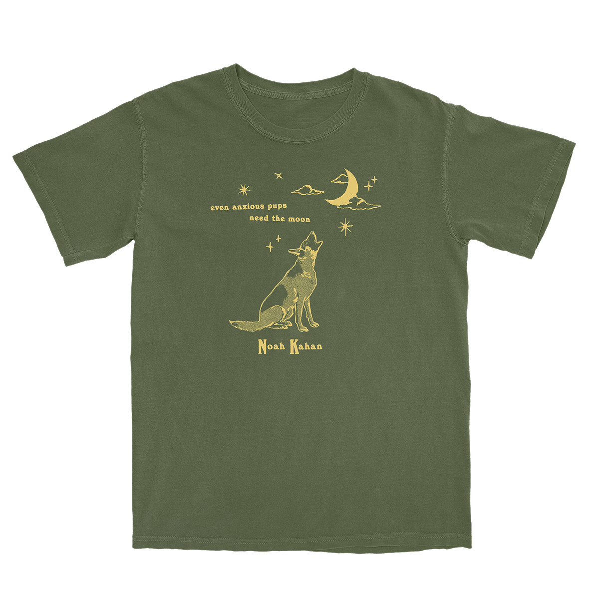 Anxious Pup Tour Tee Front