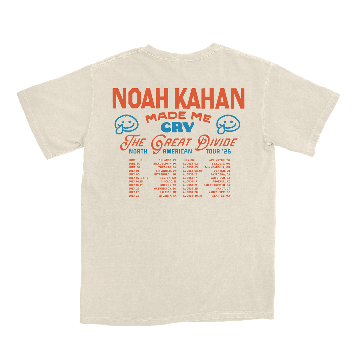 Noah Made Me Cry Tee