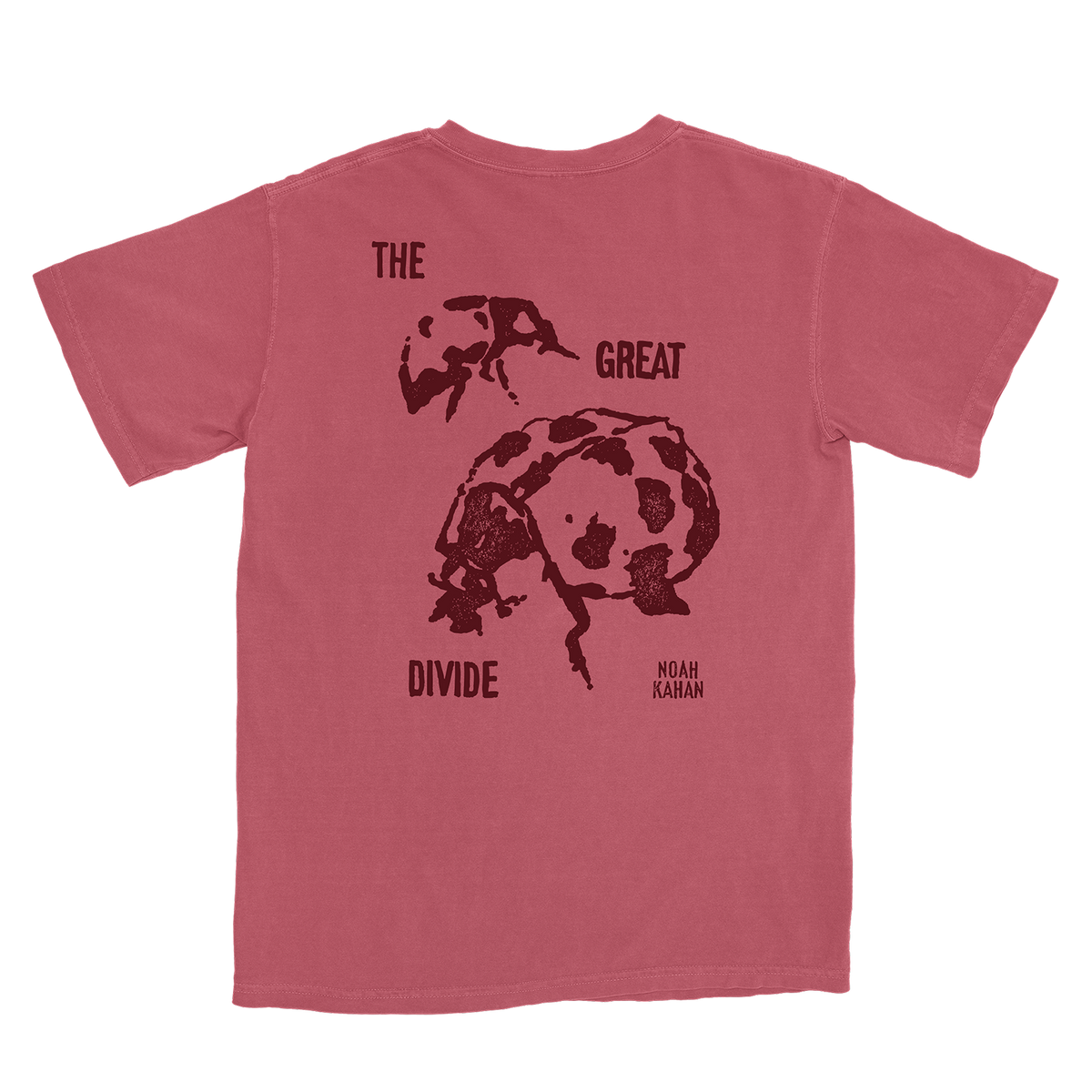 The Last of the Bugs Tee (Crimson) Back