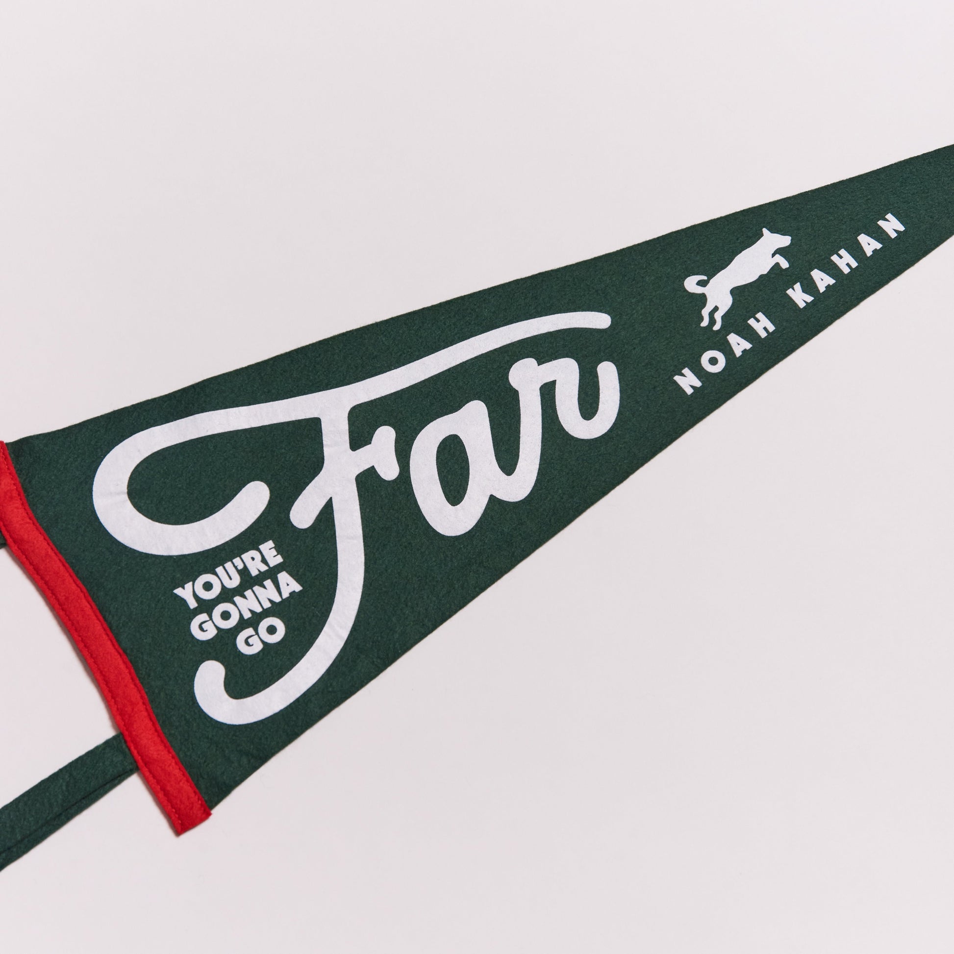 You're Gonna Go Far Pennant Detail