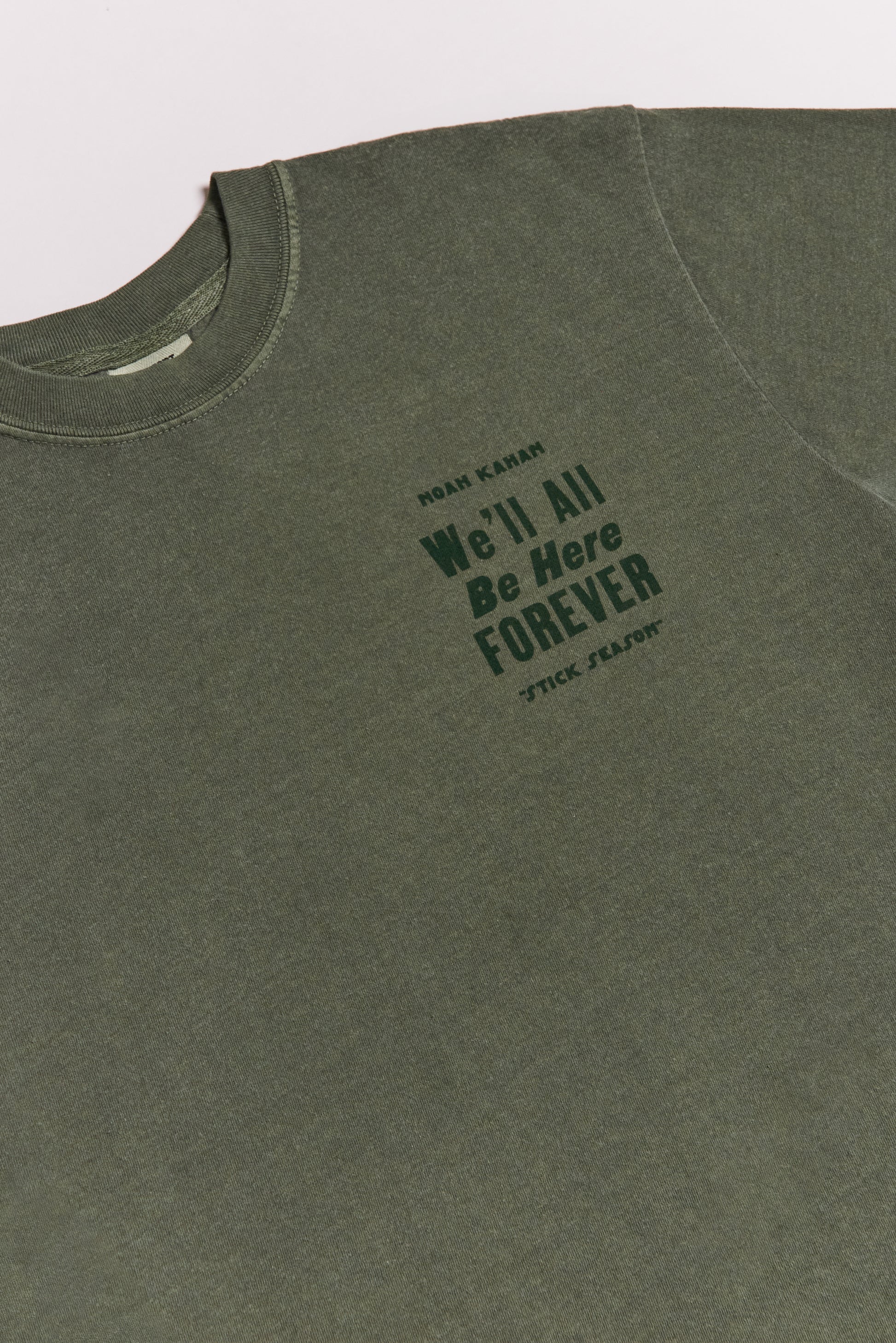 Stick Season Forever Tee Detail 2