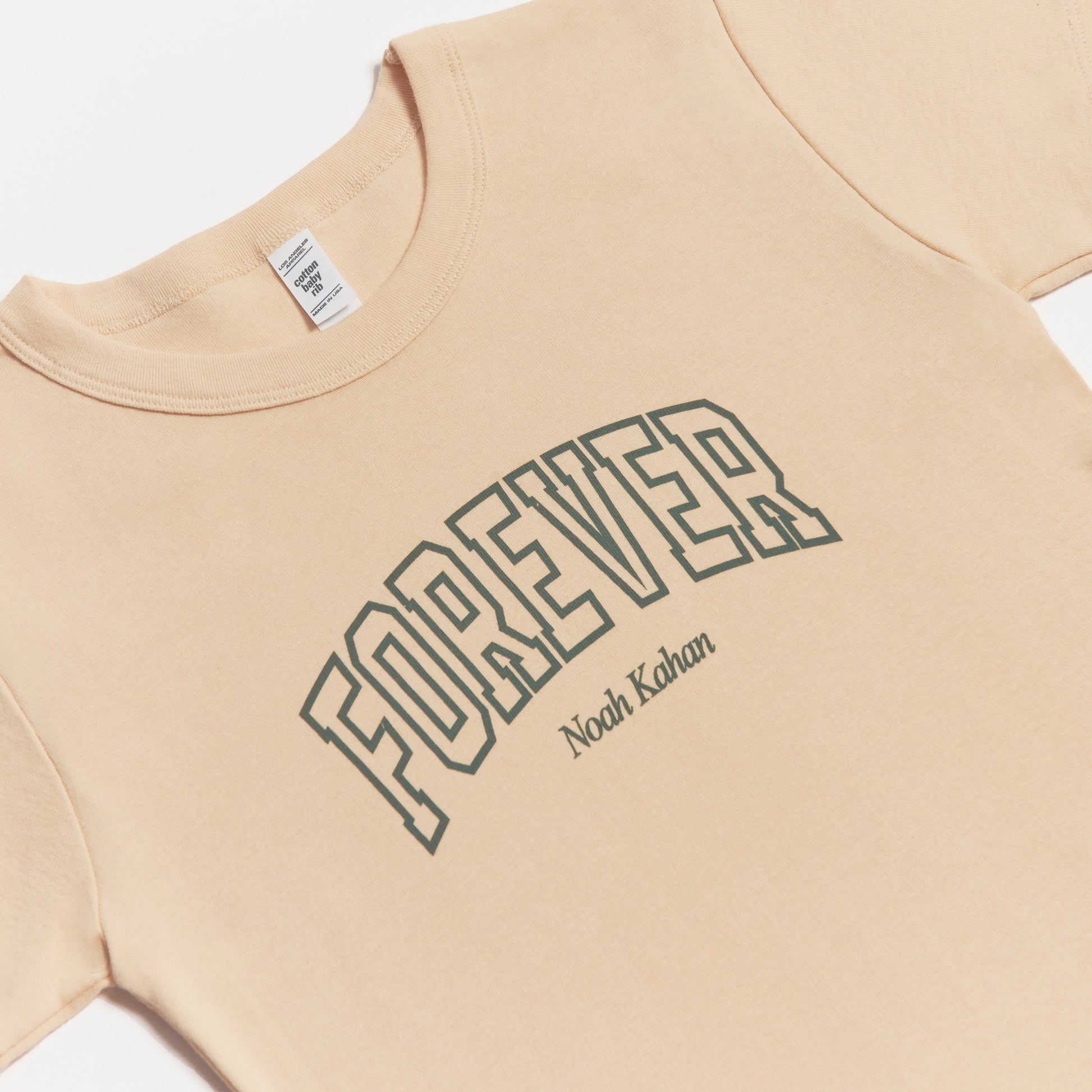 Forever Baby Rib Tee Detail