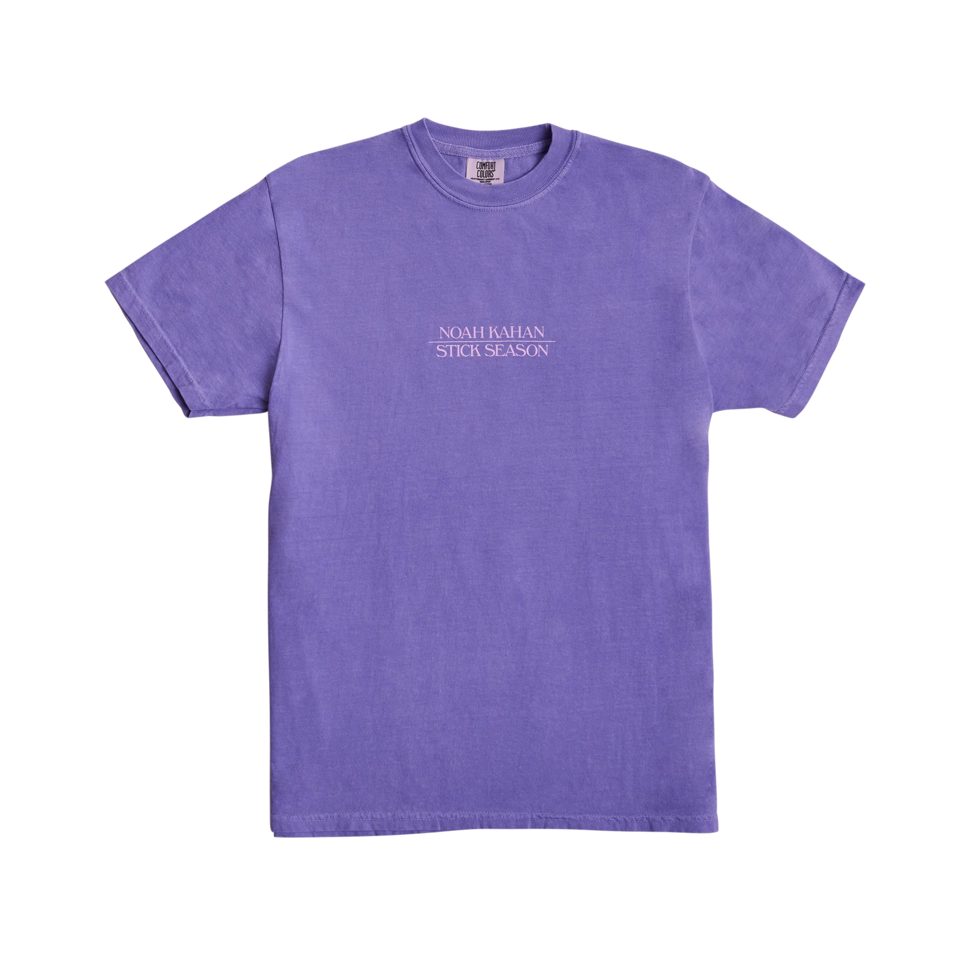 Stick Season Violet Tee Front