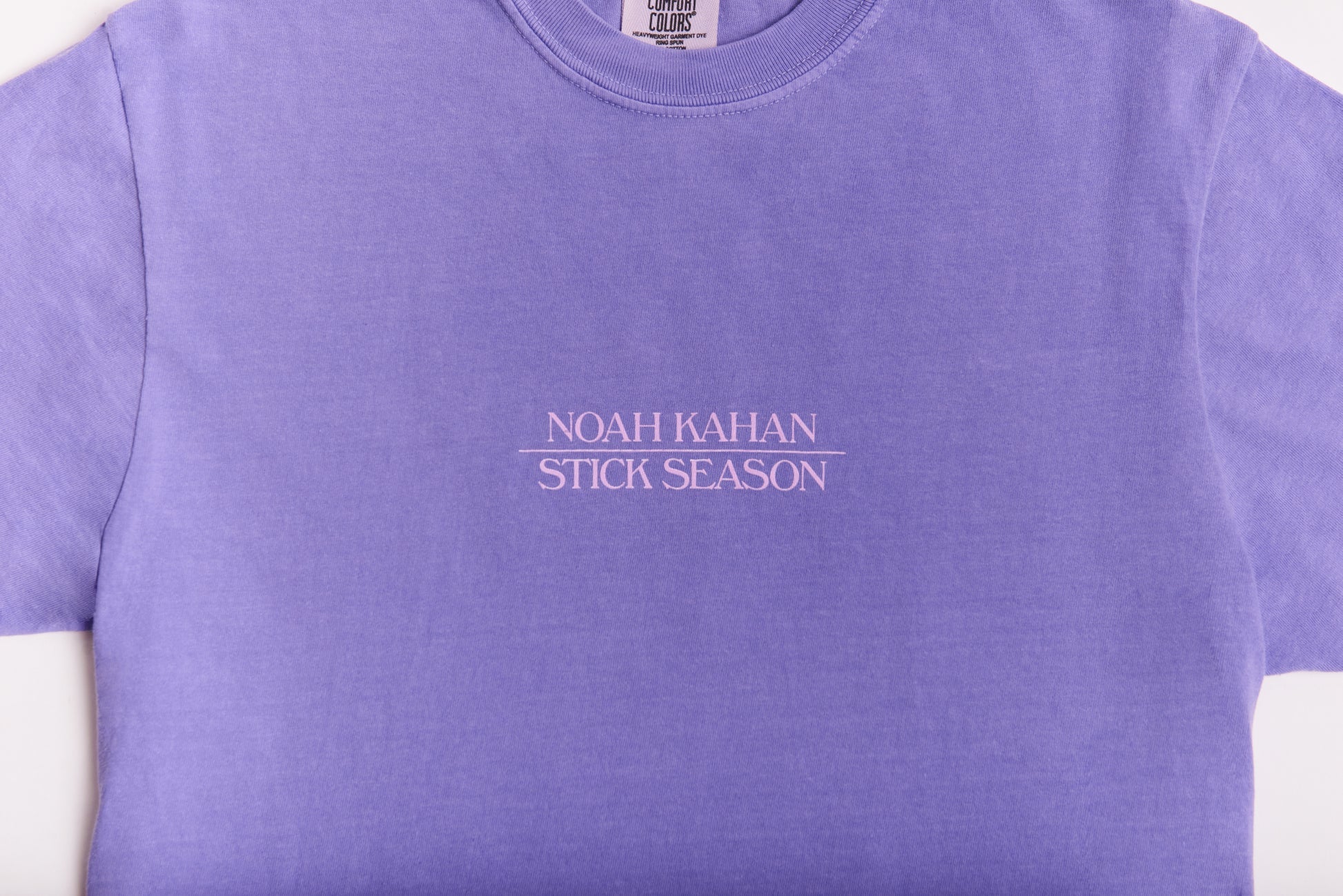 Stick Season Violet Tee Detail 1