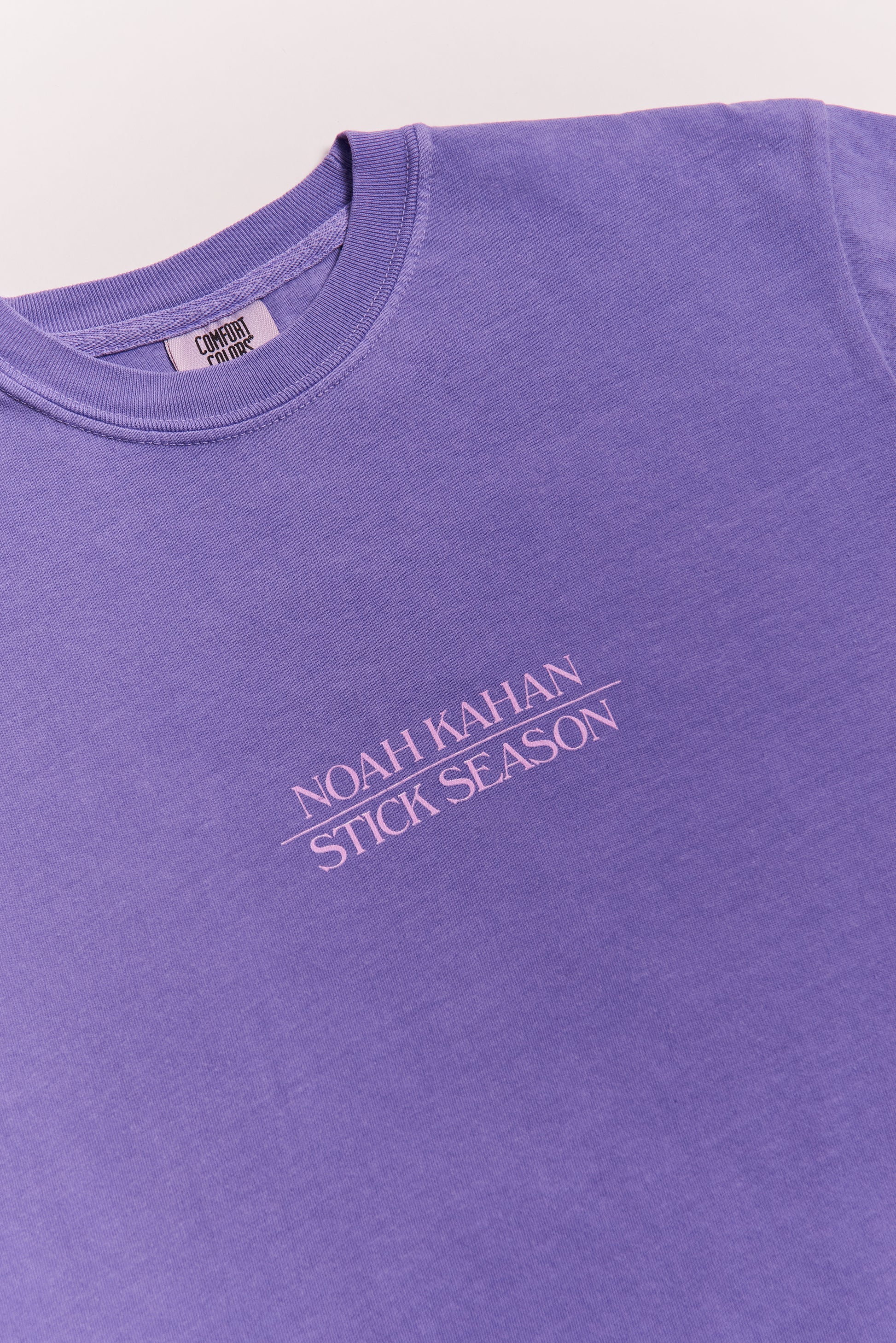 Stick Season Violet Tee Detail 2