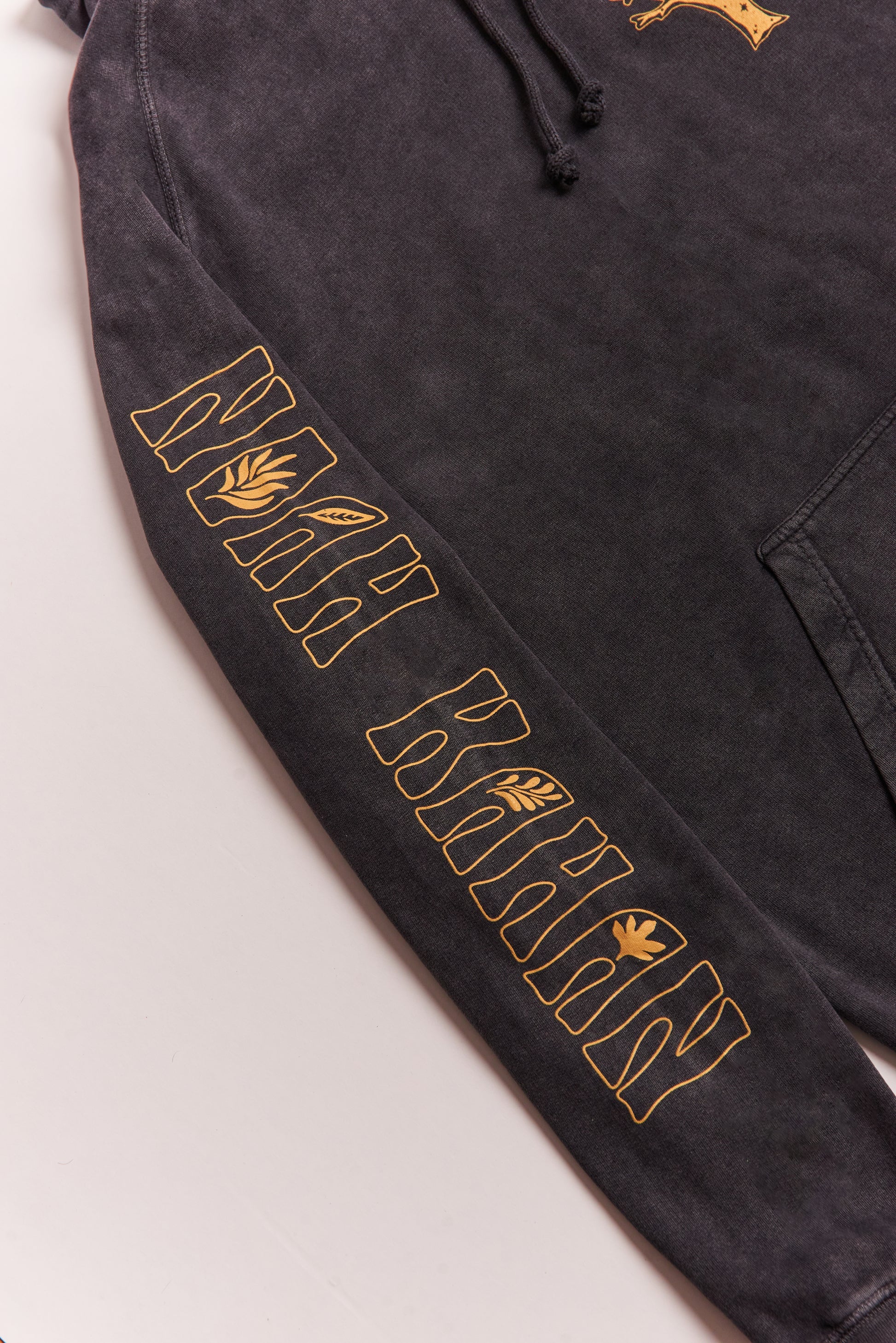 Stick Season Hoodie - Vintage Black Detail 1