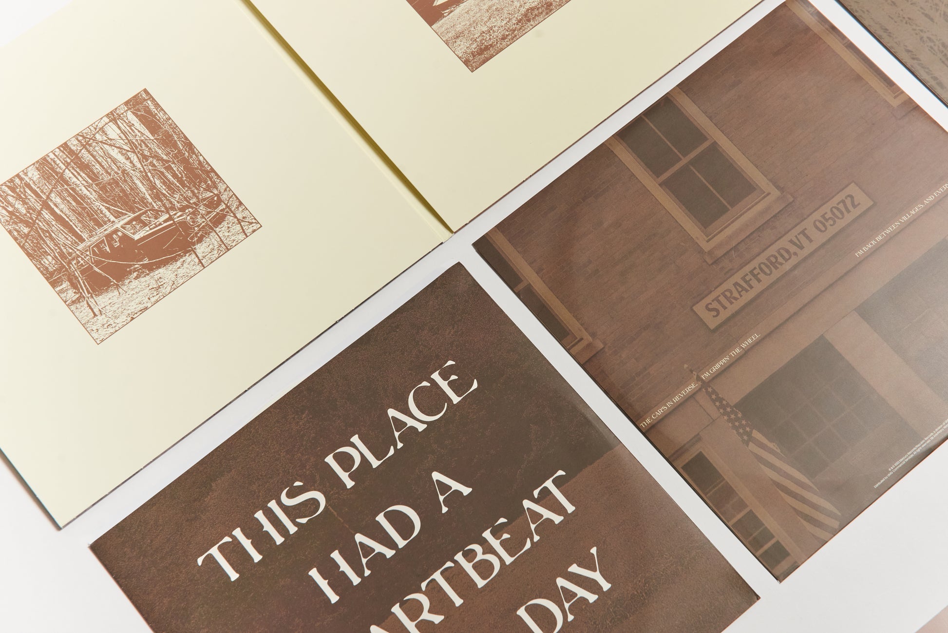 Stick Season (We'll All Be Here Forever) Deluxe Vinyl - Black Ice Detail 1