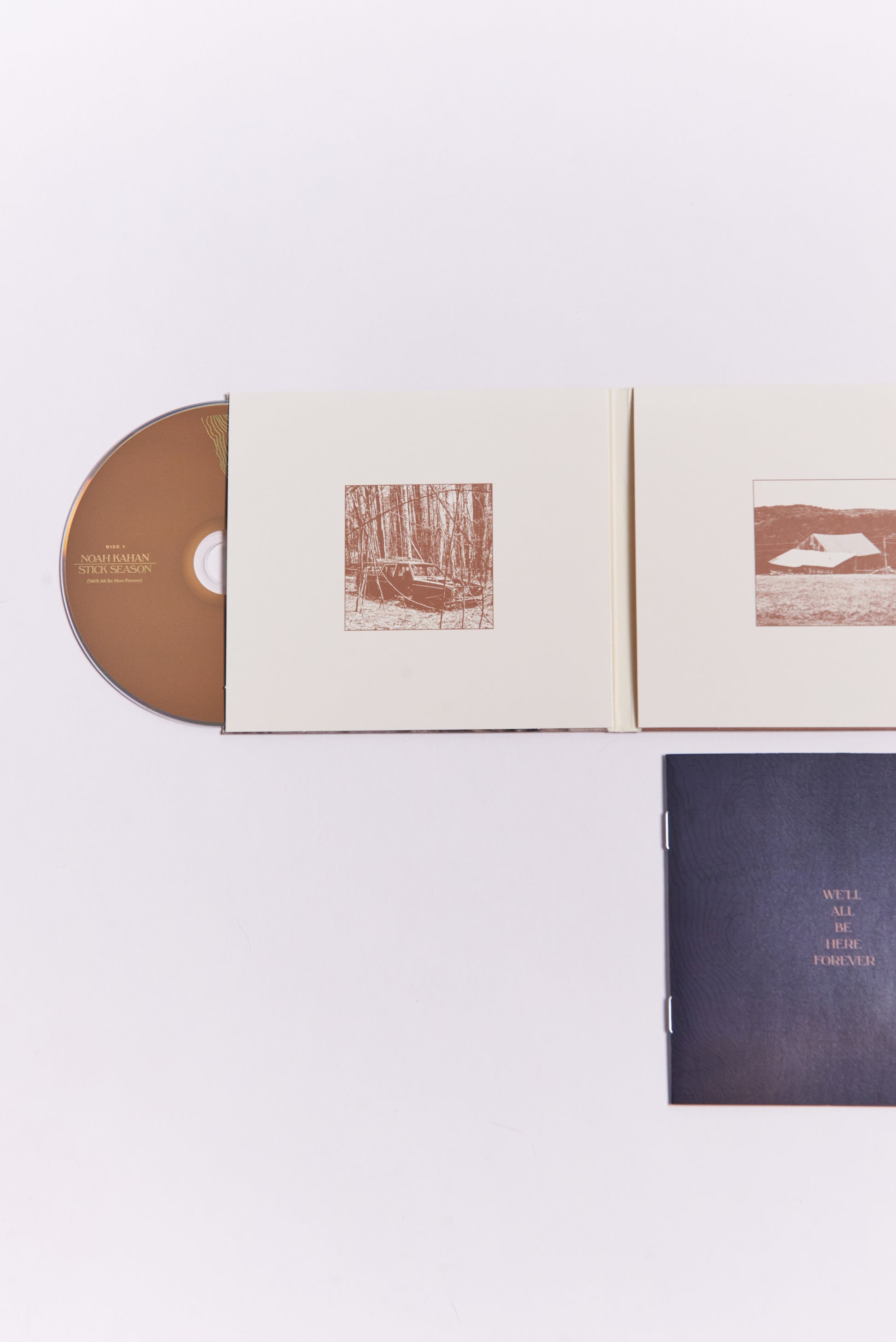 Stick Season (We'll All Be Here Forever) Deluxe CD Gatefold Detail