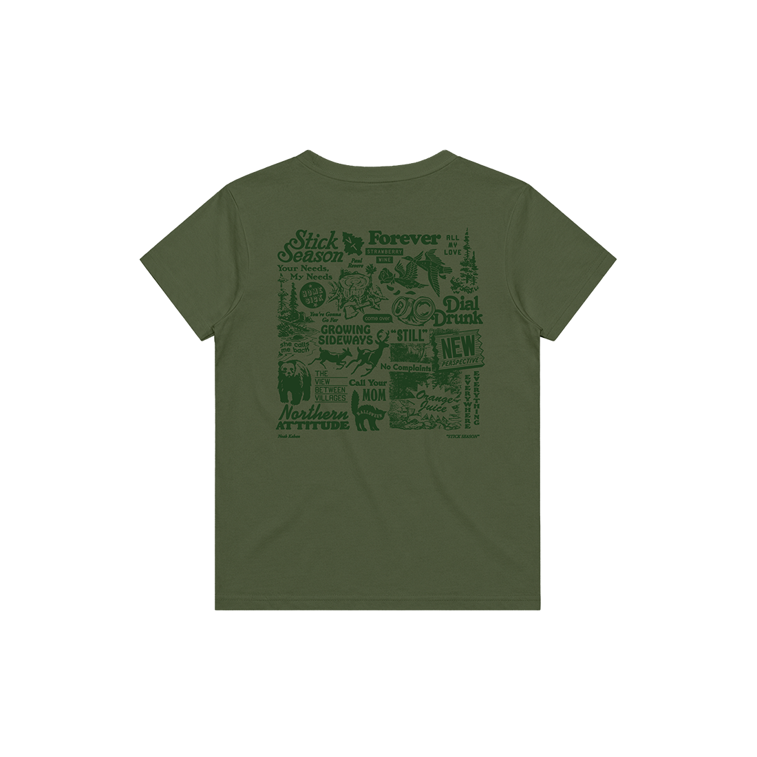Stick Season Forever Youth Tee Back