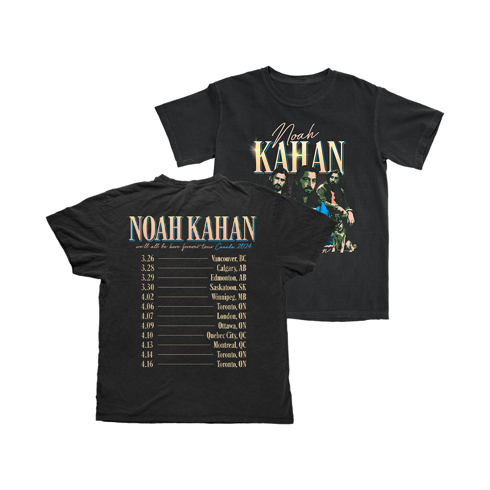 Bootleg Canada Tour Tee Front and Back