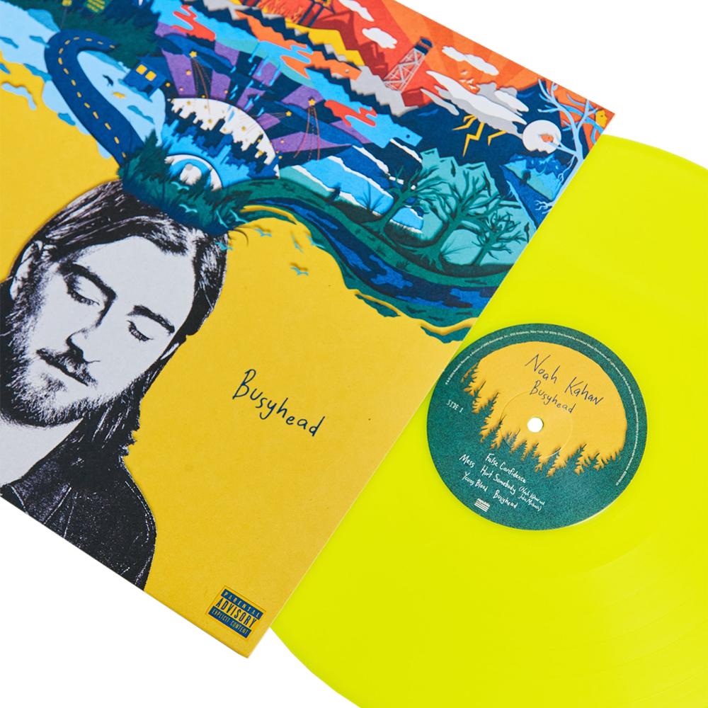 Busyhead Vinyl (Yellow) Detail