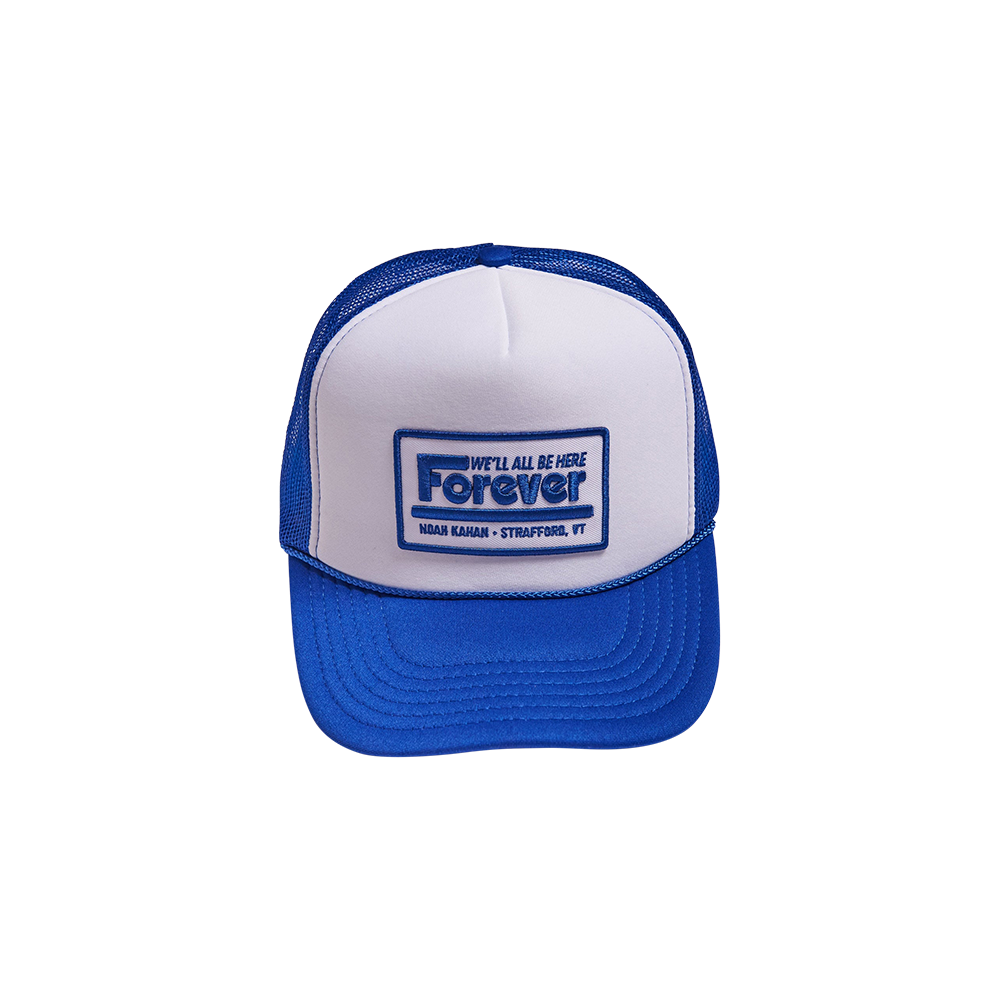 We'll All Be Here Forever Hat - Royal Front