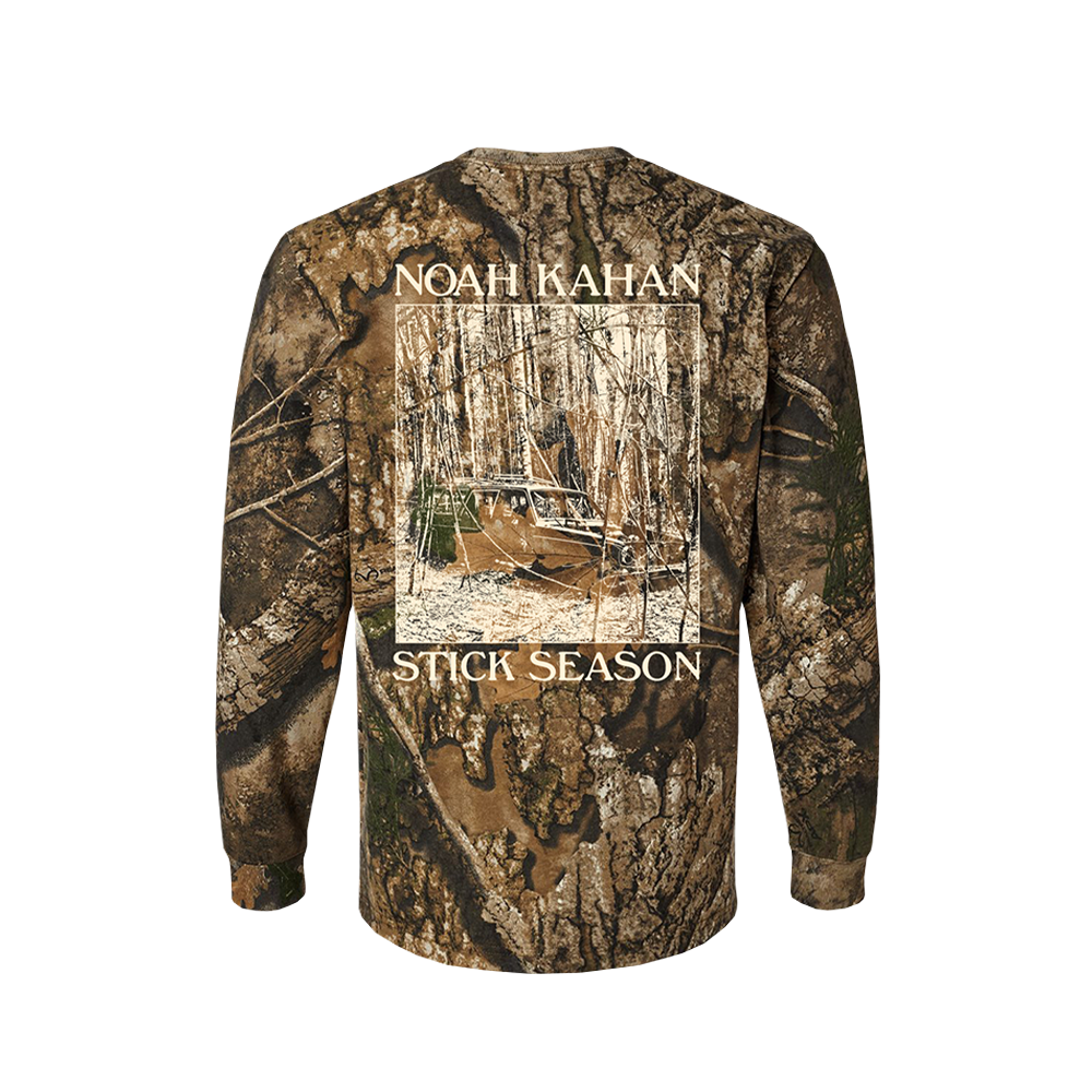 Stick Season Camo Longsleeve Back