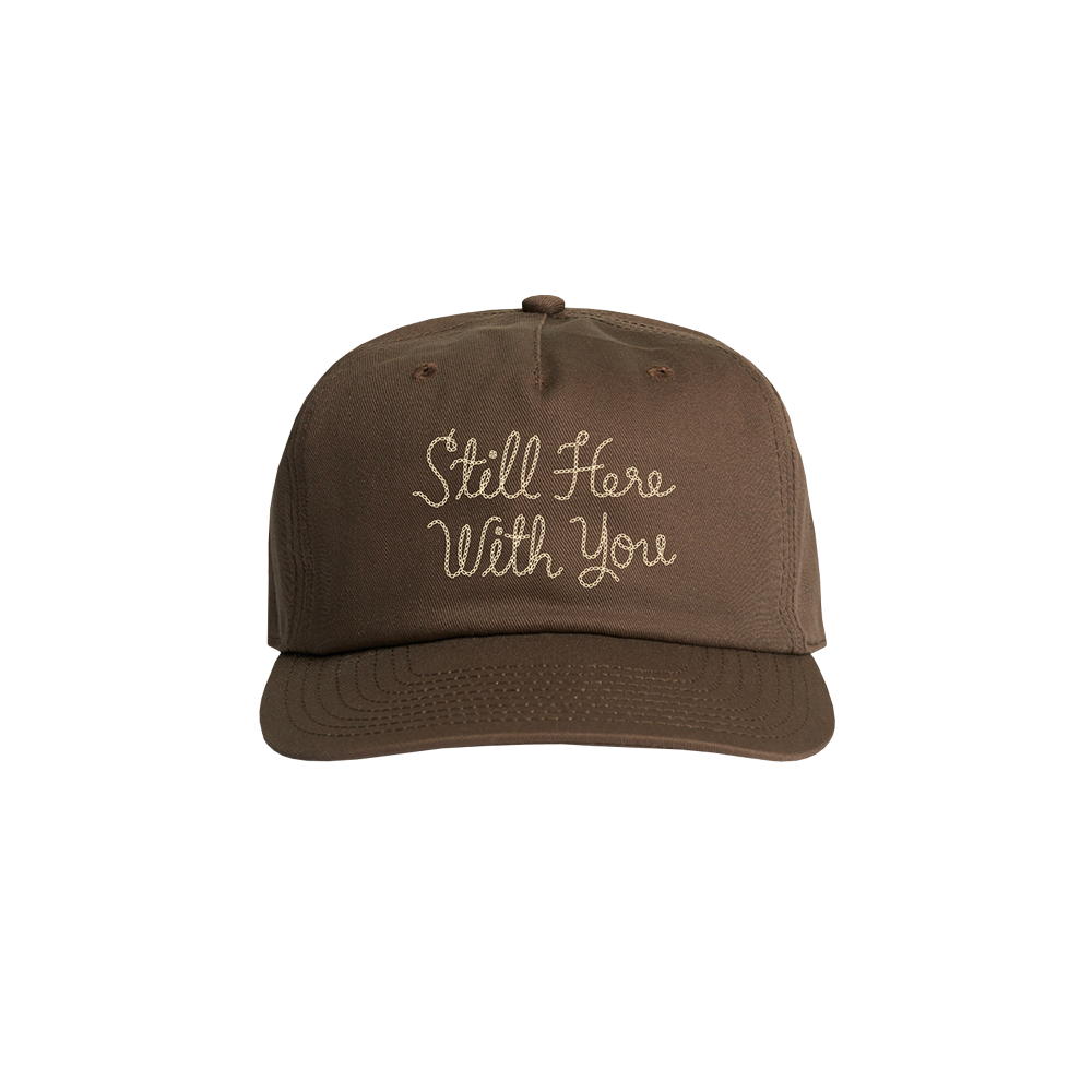 Still Here With You Hat - Walnut Front