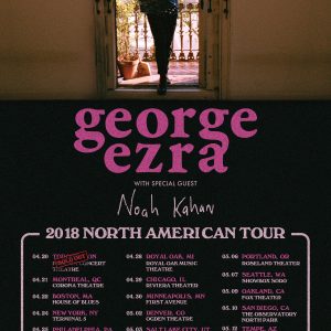 George Ezra - 2018 North American Tour