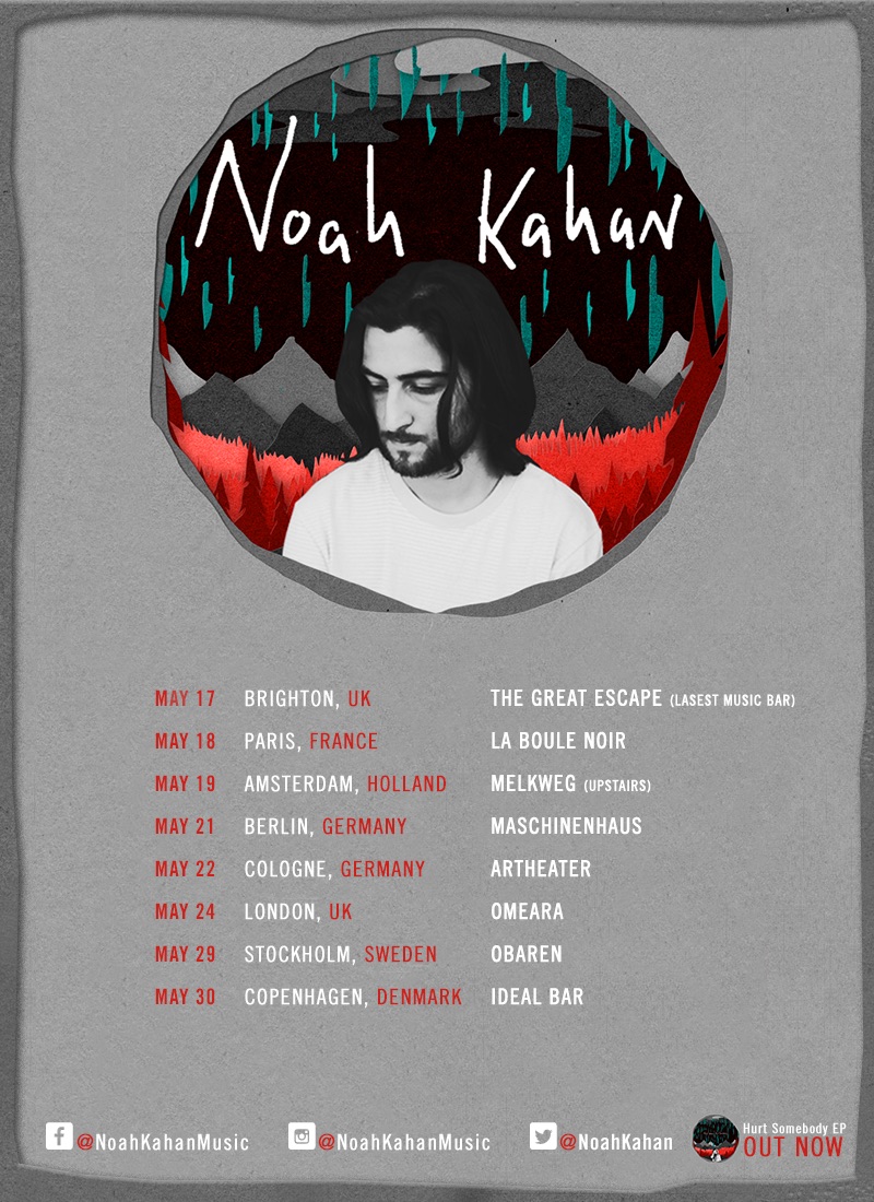European Tour Announce! Noah Kahan