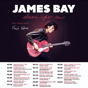 James Bay - Electric Light Tour v2